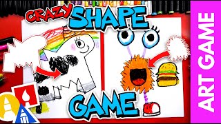 Crazy Shape Drawing Game With Olivia  Art Game [upl. by Grochow]