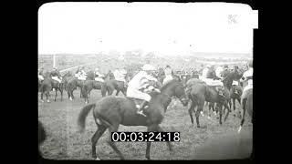 1913 Epsom Derby UK Horse Racing HD from 35mm [upl. by Shermy]