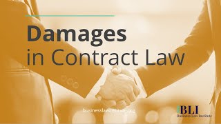 Contract Law Remedies for Breach Damages Compensatory Incidental Consequential [upl. by Binny757]