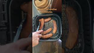 Air Fryer Sausages from Frozen [upl. by Renick]