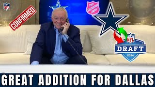 DALLAS COWBOYS SHOCKER AMAZING FIRST ROUND TRADE REVEALED DALLAS COWBOYS NEWS [upl. by Aivle]