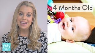 4 Months Old What to Expect  Channel Mum [upl. by Airdnat]