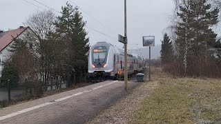 Baureihe 1465 mit ICDoppelstock in Wurmlingen [upl. by Jaycee]