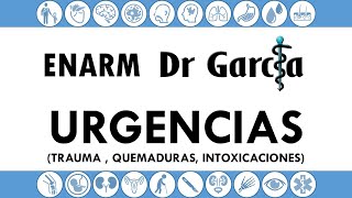 Urgencias Trauma quemaduras amp intoxicaciones  Dr Garcia [upl. by Fabrienne]