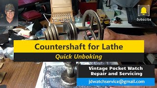 Countershaft for Watchmakers Lathe [upl. by Etnoek988]