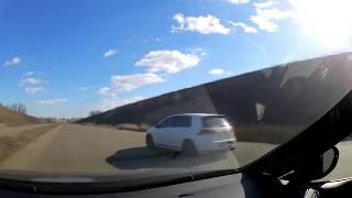 Golf 7 GTI stock vs GTI Revo stage 1 [upl. by Gardell102]