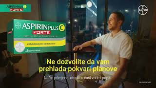 Aspirin® PLUS C FORTE  Ne dozvolite da vam prehlada pokvari planove [upl. by Yerhcaz472]