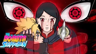 SARADA ÉVEILLE SON MANGEKYOU SHARINGAN DEVANT SASUKE AVANT SHIPPUDEN  LA MORT DE NARUTO BORUTO 80 [upl. by Cindee857]