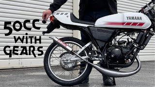 Yamaha RZ50 6 Speed 50cc 2 Stroke  RTW 023 🇳🇿 [upl. by Leiba]