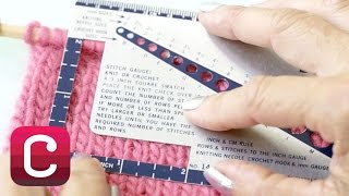 Understanding Knitting Gauge with Debbie Stoller I Creativebug [upl. by Zil]