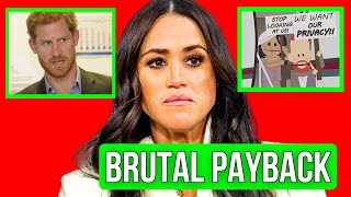 Harry amp Meghan Plot Revenge After Savage South Park Insult [upl. by Llehcnom]