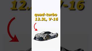 5000 HP Hypercar  The DEVIL 16 hypercar devel16 shorts [upl. by Hctud467]