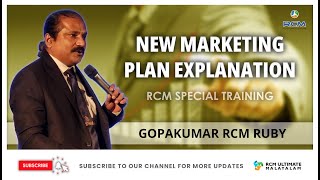 NEW MARKETING PLAN EXPLANATION  BY GOPAKUMAR RUBY [upl. by Hymie484]