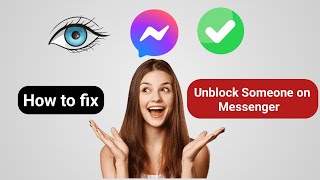 How to Block and Unblock someone Facebook messenger  Unblock people on messenger new process [upl. by Gavrah]