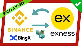 ✔️💲 Como DEPOSITAR y RETIRAR en EXNESS ❓ Como DEPOSITAR USDT en EXNESS con BINANCE o con BINGX ❓ [upl. by Enilarac320]