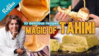 All About TAHINI  10 Easy Recipes You Can Do At Home amp Useful Tips — Hummus Cookie Sauce amp More [upl. by Anilahs]