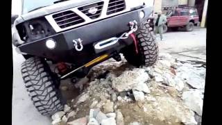 MBJ4x4  complete reconstruction of Nissan Patrol Y61 test drive [upl. by Odnomar]