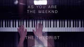 The Weeknd  As You Are  The Theorist Piano Cover [upl. by Nodab]