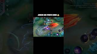 JOHNSON AND DYRROTH COMBO 😱 mobilelegends shortvideo mlbb viral1mviews reels dyrrothgameplay [upl. by Hedaza]