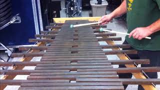 Transceleste  a microtonal mallet instrument [upl. by Mischa]