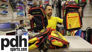 New Karakal Bags Babolat Maxi Backpack and Salming Hawk shoes November 2018 at PDHSports Vlog 4 [upl. by Amsirp]