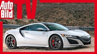 Honda NSX 2016  Review Fahrbericht Sound [upl. by Alsi449]