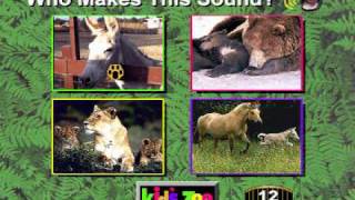 Who Makes This Sound From Kids Zoo A Baby Animal Adventure MSDOSPackard Bell Version [upl. by Delmer546]