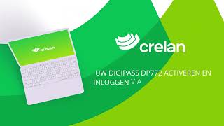 myCrelan homebanking registreren met de digipass [upl. by Naujuj48]