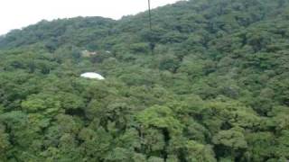 Zipline at Selvatura Canopy Tour in Monteverde Costa Rica 1 [upl. by Monika111]