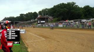 2014 AMA Pro Flat Track  Peoria TT  Part 1  SPEED SPORT  MAVTV  Racing [upl. by Wesle717]