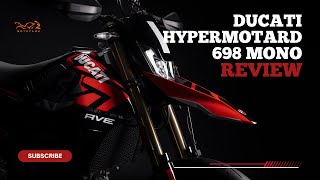 Ducati Hypermotard 698 Mono Review Power Precision and Performance  MotoYama [upl. by Osterhus]