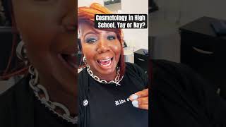 High School Cosmetology Classes Yes or No youtubeshorts fy [upl. by Barton906]