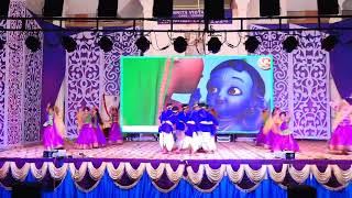 Amrita Vidyalayam Thanjavur Varshikotsavam2024 Grade 2Vishamakara Kanna Dance [upl. by Upali]