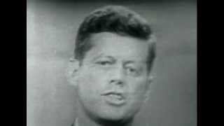 John F Kennedy footage from 1960 Debate with Richard Nixon [upl. by Erusaert613]