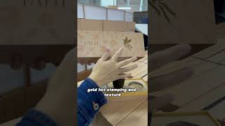 Custom lid and bottom gift boxpackagingbox giftbox honey packagefactory lidandbasebox [upl. by Ime846]