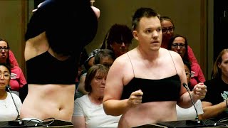 Dad Strips at School Board Meeting to Protest Dress Code [upl. by Beth993]