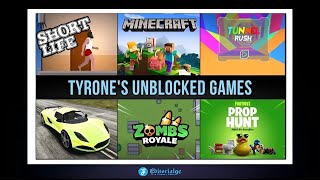 Experience Top 230 Fun and Free Gaming at Tyrones Unblocked Games [upl. by Odranar]