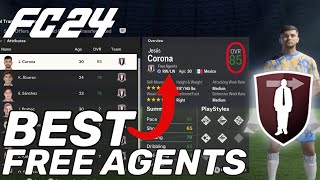 The BEST Free Agents in EAFC 24 Career Mode [upl. by Gabie]