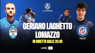 PROMOZIONE  PLAYOUT GIRONE A  CERIANO LAGHETTO  ESPERIA LOMAZZO  LIVE 3 di recupero [upl. by Viscardi]