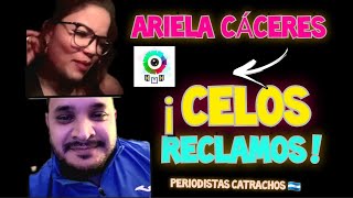 HMH  ARIELA CÁCERES 😡 ¡ CELOS RECLAMOS PERIODISTAS HONDUREÑOS 🇭🇳 [upl. by Ailiec]