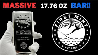 Silver unboxing 1776 ounces of Freedom First Mint [upl. by Teressa]