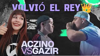 ACZINO VS GAZIR ¿RESULTADO ESPERADO🤔🚨 [upl. by Finkelstein]