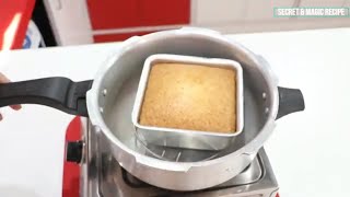 प्रेशर कुकर में हनी केक बनाइए  Eggless🍯 Cake Recipe  Secret amp Magic Recipe [upl. by Yakcm]