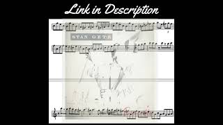 stangetz move solotranscription bb tenorsaxophone saxophone jazz sheetmusic music sax [upl. by Richia]