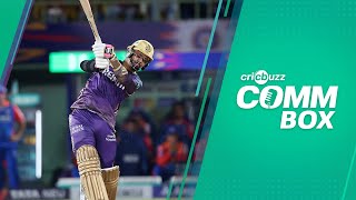 DCvKKR  Cricbuzz Comm Box IPL 2024  DC v KKR 1st innings [upl. by Akkire]