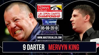 9Darter Mervyn King UK Open 2010 [upl. by Sirrot]