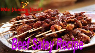 YUMMY Thai Style Grilled Beef Skewers [upl. by Stier]