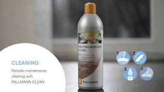 How to Care for Oiled wood floors Pallmann Magic Oil Care Art of Clean [upl. by Idorb350]