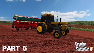 INICIANDO O PLANTIO DE MILHO PRA SILAGEM COM VALMET 118 FS15 [upl. by Nahseez]