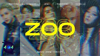 2021 SMTOWN NCT x aespa  ZOO Award Show Concept Intro  ZOO amp Remix [upl. by Oirtemed]